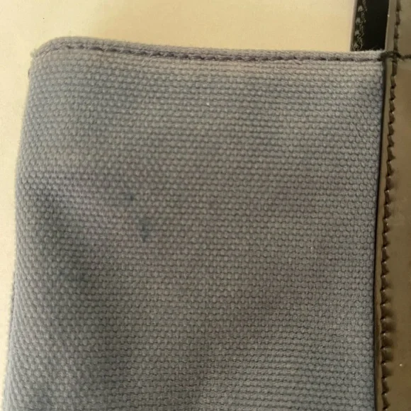 Celine Navy Blue Patent Leather Small Tote - Picture 8 of 11